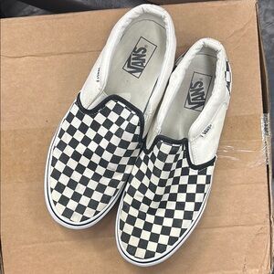 Vans Checkerboard Slip-On Sneakers